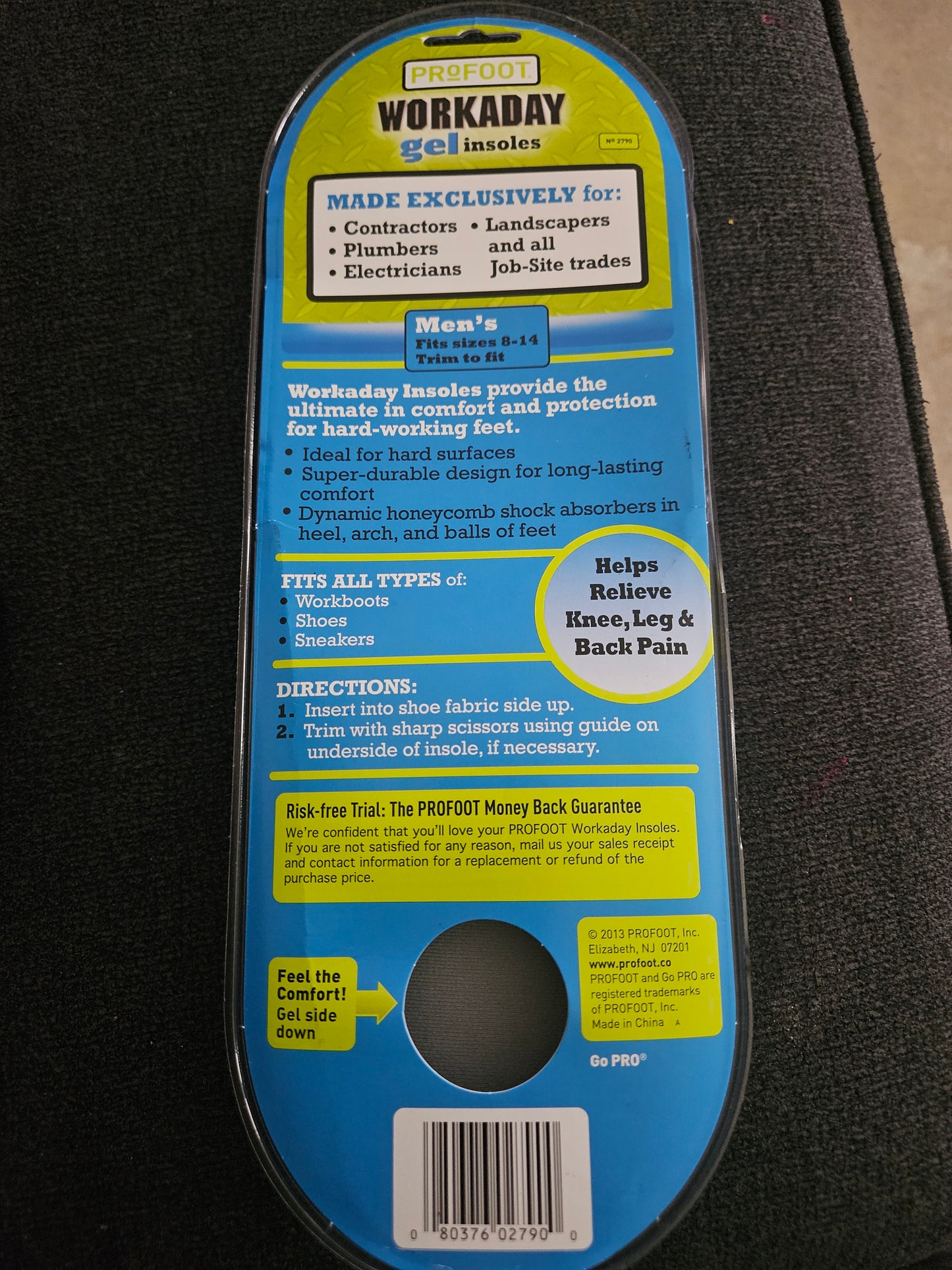 Workaday Gel Insoles